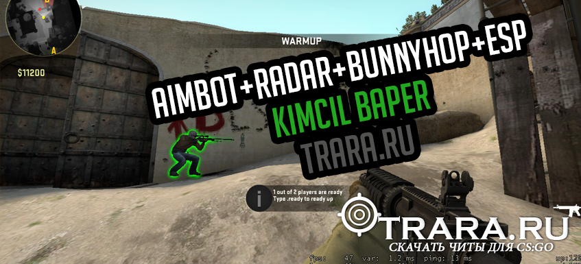  CS:GO Aimbot+Radar+BunnyHop+ESP (Kimcil Baper)